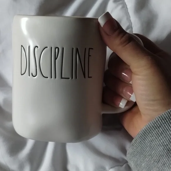 NWOT Rae Dunn “Discipline” Mug - Picture 5 of 5